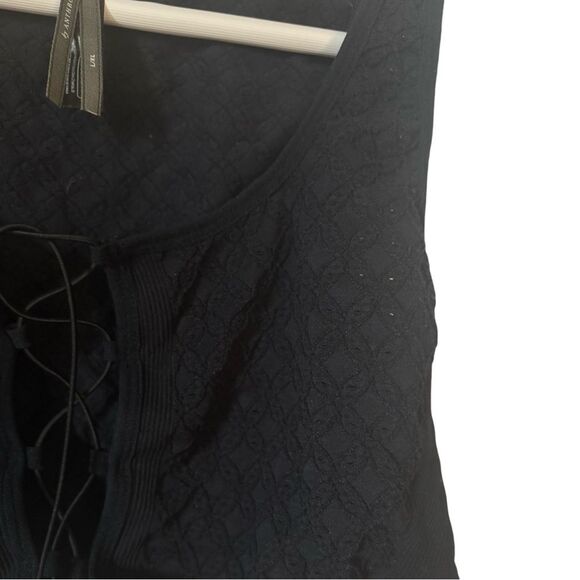 By Anthropologie NWOT Lace-Up Corset Top - Picture 5 of 10